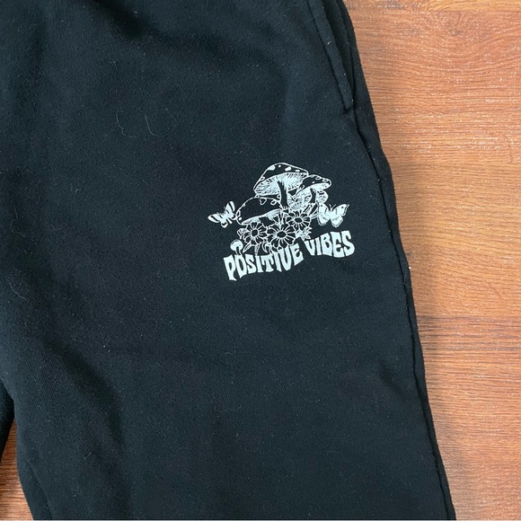 Black fleece joggers women size small - Picture 2 of 3